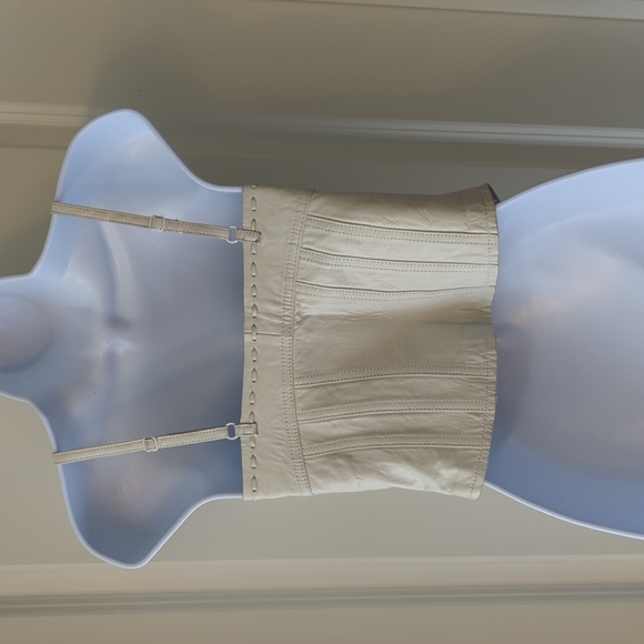 Sexy Leather Crop/halter Top - Picture 10 of 10